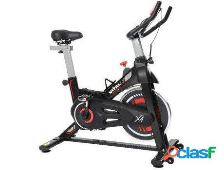 Bicicleta de Spinning VITAL GYM X4 (Negro - 110 x 50 x 105