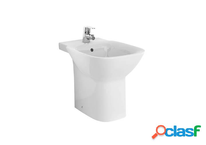 Bidé de porcelana Roca Debba 355x540x400mm Blanco Sin Tapa