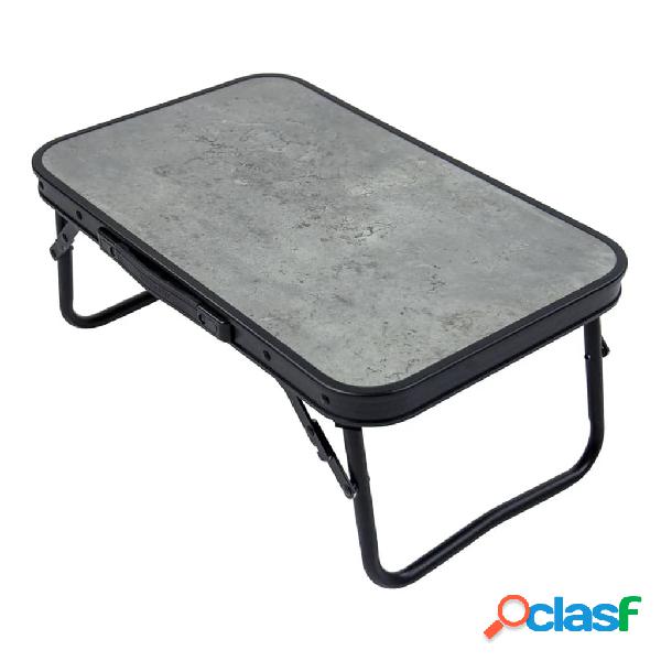 Bo-Camp Mesa plegable de camping Northgate aluminio 56x34 cm