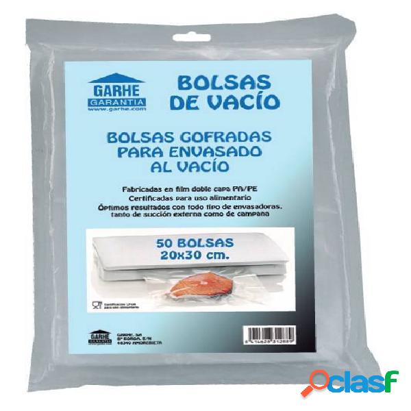 Bolsa Alimentos Vacio Malla 20X30Cm Polietileno/Poliamida