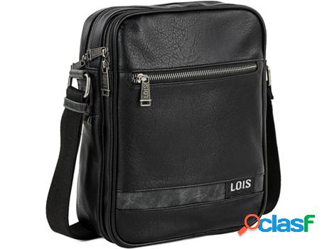Bolsa LOIS Ajustable Para Hombre (Negro - 27x21x8 cm)