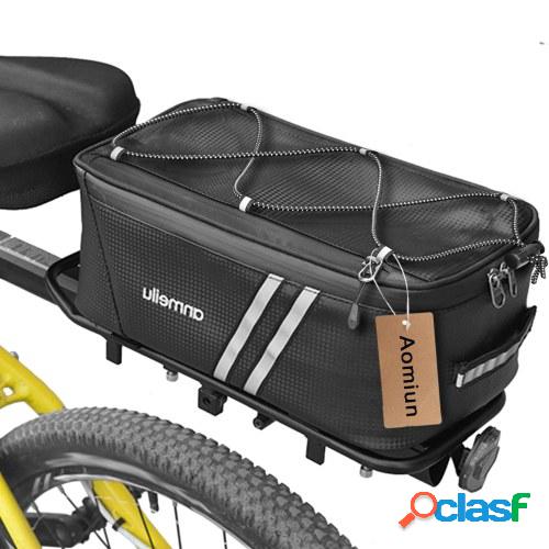 Bolsa para maletero de bicicleta 7L con cubierta para lluvia