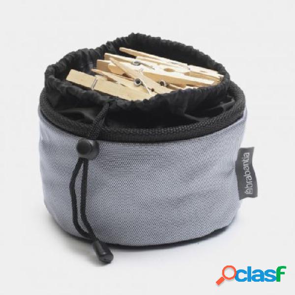 Bolsa portapinzas pequeña Brabantia Gris