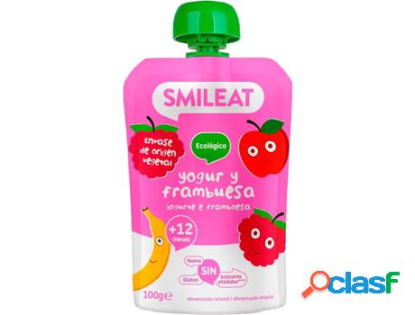 Bolsita de Yogur y Frambuesa Eco SMILEAT (100 g)