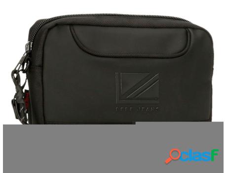 Bolso PEPE JEANS Bromley LDN Poliéster Hombre (Negro)
