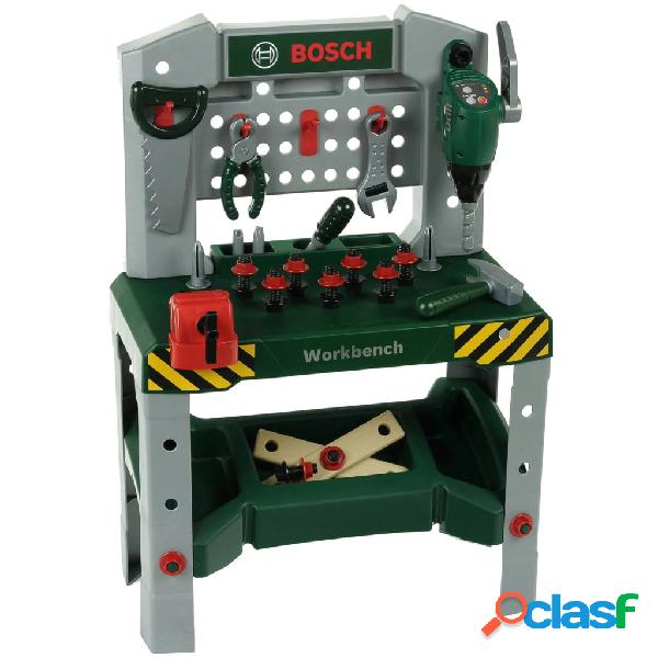 Bosch Mesa de trabajo de juguete con herramientas verde