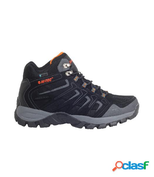 Botas Hi-Tec Torca Mid WP Hombre Black Orange 43