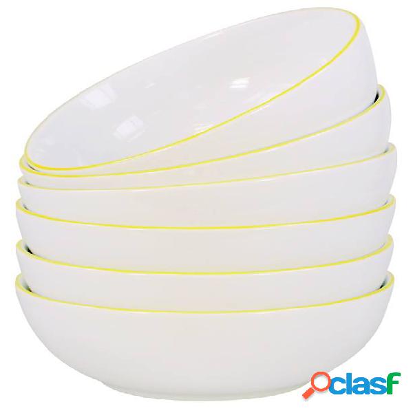 Bowl de cereales linea amarilla