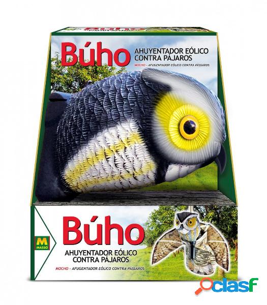 Buho Eolico Ahuyentador Pajaros con Alas