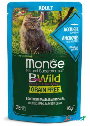 Bwild Adult Grain Free Anchoas y Verduras para Gatos Adultos