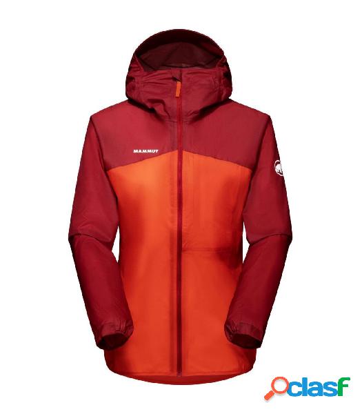 CHAQUETA MAMMUT ANORAK KENTO LIGHT HS HOODED MUJER BLOOD