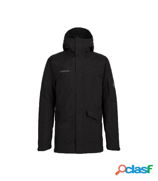 CHAQUETA MAMMUT CHAMUERA HS THERMO HOODED HOMBRE NEGRO M