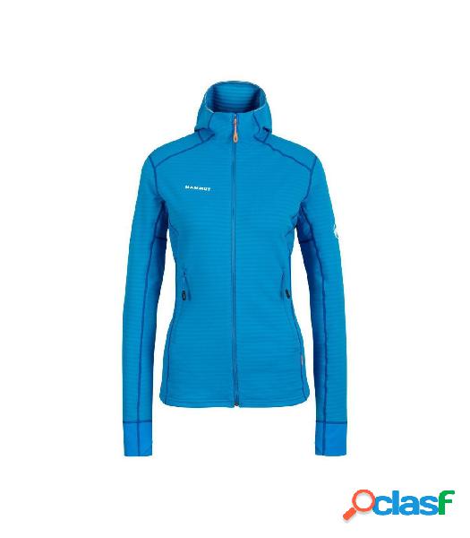 CHAQUETA MAMMUT CON CAPUCHA ACONCAGUA LIGHT ML MUJER AZUL M