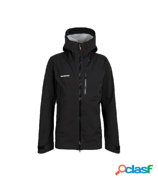 CHAQUETA MAMMUT KENTO HS HOODED HOMBRE NEGRO XL