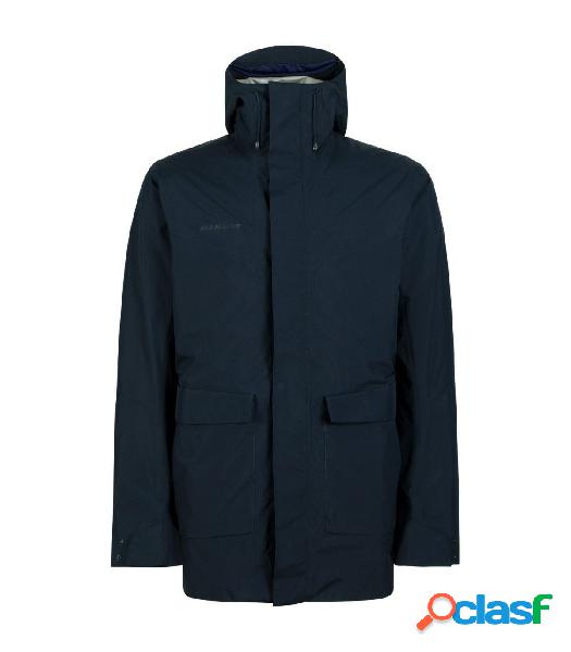 CHAQUETA MAMMUT ROSEG 3 IN 1 HS HOODED HOMBRE AZUL L