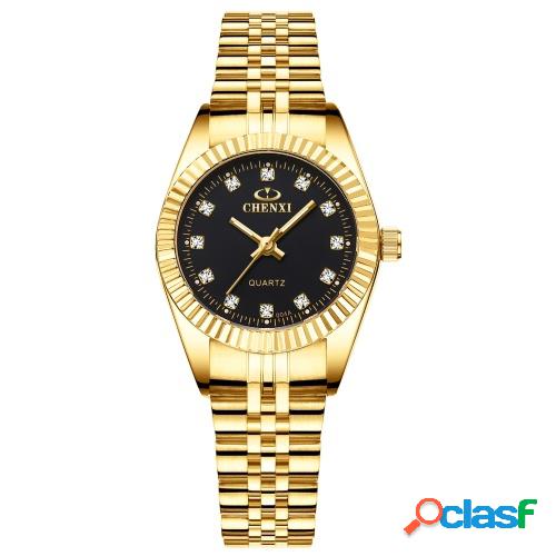 CHENXI Reloj de cuarzo para mujer Reloj de pulsera clásico