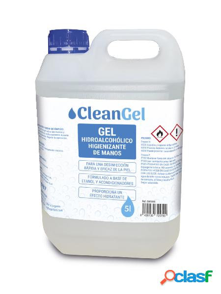 CLEANGEL GM5000 - Gel hidroalcohólico en garrafa de 5000 ml