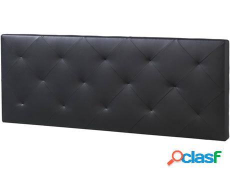 Cabecero de Cama MARCKONFORT Rombo (Negro - 160 x 60 cm)