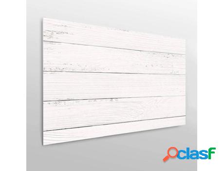 Cabecero de Cama OEDIM Imitación Madera (Blanco - 100x60cm