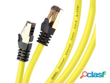 Cable Ethernet DURONIC CAT8/YW/0.5-SFP (RJ45 - 0.5 m)