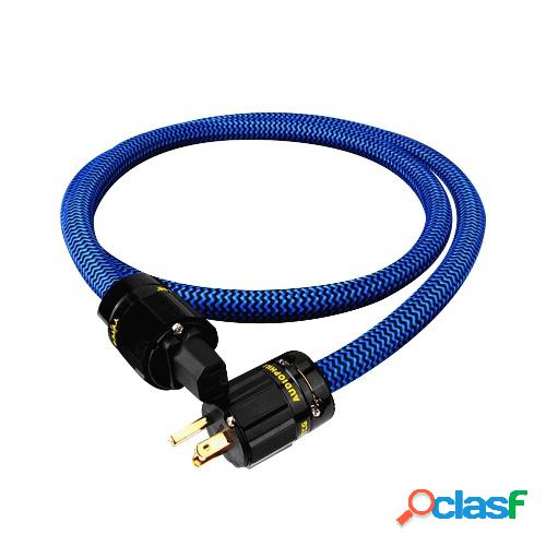 Cable de alimentación de audio HiFi de 3.3 pies Cable de