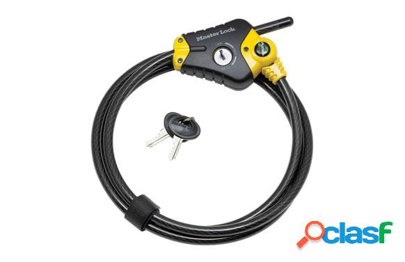 Cable seguridad ajustable python 1,80 M X 10 MM Master
