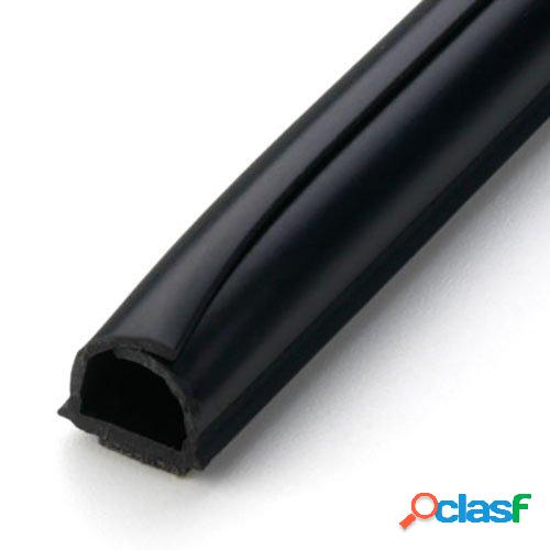 Cablefix adhesivo 8 x7mm Inofix Negro 4 metros 2201