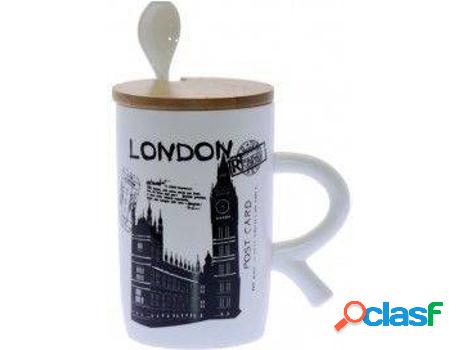 Café HOGAR Y MÁS Madera London (8x13 cm)