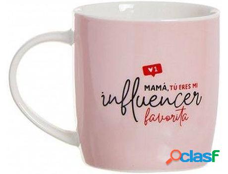 Café & Té HOGAR Y MÁS Mug Mama Influencer (ceramica