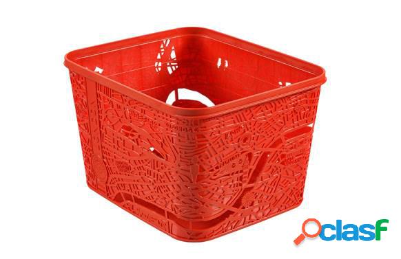 Caja Box London 18L Rojo 35x30x24cm