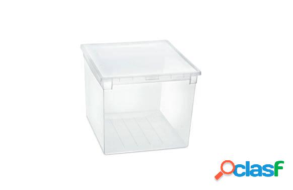 Caja Multiusos Terry Light Box Transparente 50L