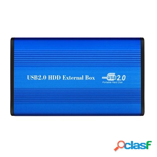 Caja de disco duro USB2.0 a IDE Caja de disco duro IDE de