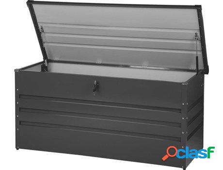 Cajas de Almacenamiento Cebrosa (Gris - Acero -62x132x64 cm)