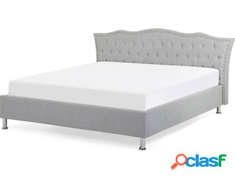 Cama Metz (Gris - Poliéster -215x189x103 cm)