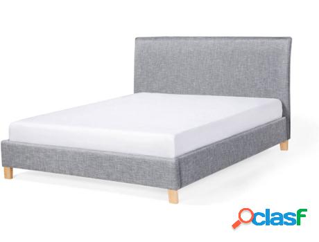 Cama Sennez (Gris - Poliéster -216x155x106 cm)