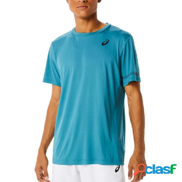 Camiseta Asics Court M SS TEE misty pine