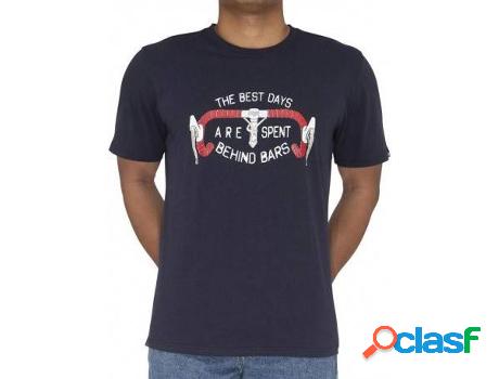 Camiseta CYCOLOGY Best Days Behind Bars (Azul - XL)