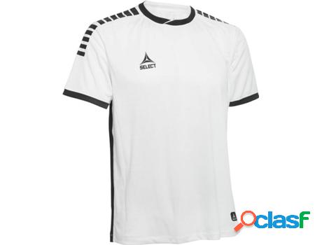 Camiseta SELECT Monaco (XL - Blanco, Negro)