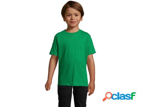 Camiseta SOLS Imperial Verde Pradera (10A)