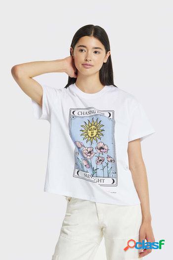 Camiseta polinesia tarot mujer