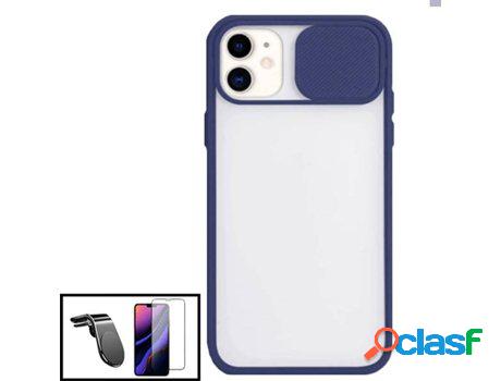 Carcasa + Protector + Soporte L Safe Driving iphone X