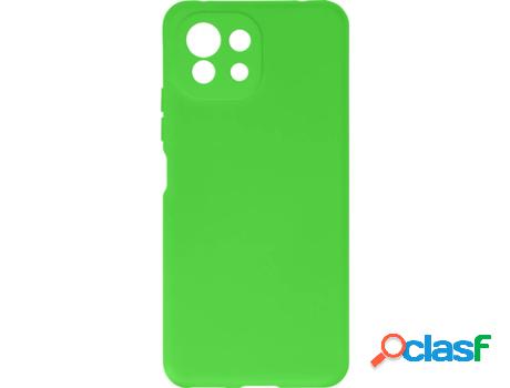 Carcasa Xiaomi 11 Lite 5G NE AVIZAR Soft touch Verde