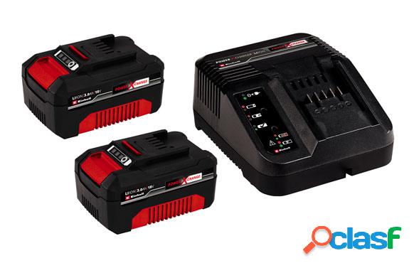 Cargador + 2 Baterias Power-X Einhell 18V 3.0Ah