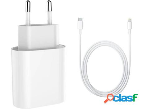 Cargador y Cable PHONESHIELD Fast Charge PD 3.0 para iPhone