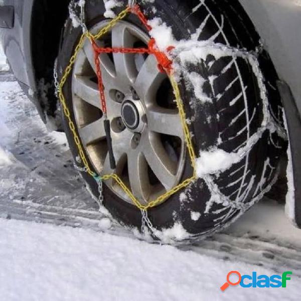 Carpoint Cadenas de nieve KNN-50 9 mm plateado