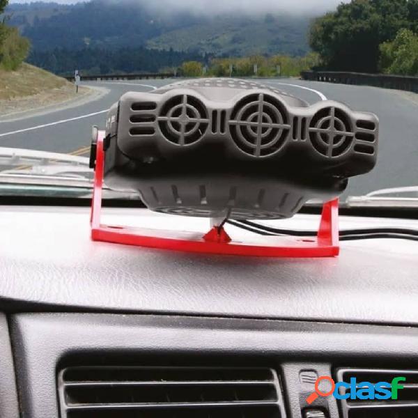 Carpoint Ventilador con calefacción 12 V 150 W negro