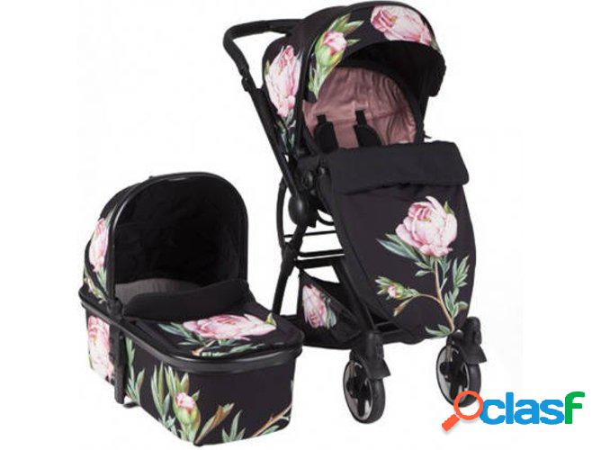 Carrito de Bebé Duo KIKKA BOO Duo Tender 2 Em 1 Flores Com