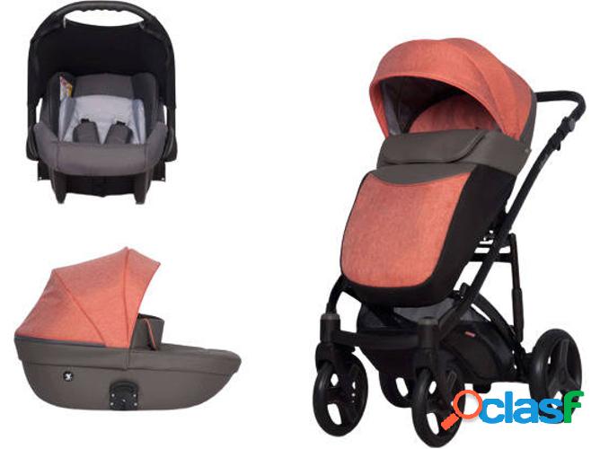 Carrito de Bebé Individual COLIBRO Nesto 3 In 1 Peach