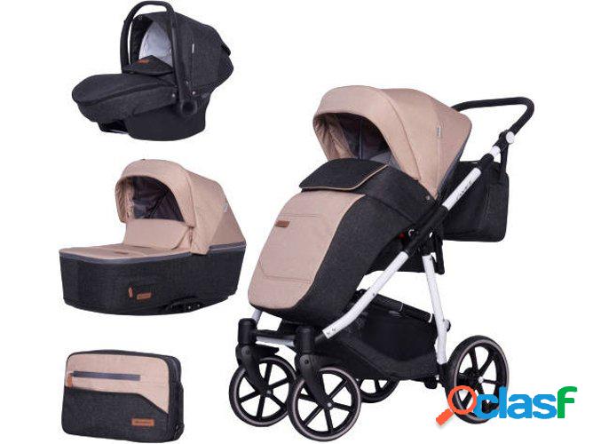 Carrito de Bebé Individual RIKO Swift Natural + Kite Isofix