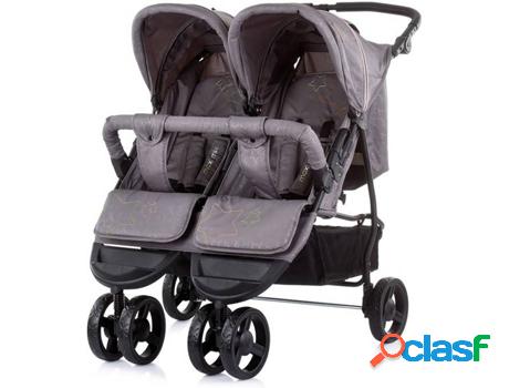 Carrito de Gemelos CHIPOLINO Maxi Mix Gris (0+ meses)